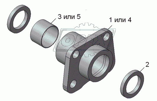 Опора разжимного кулака